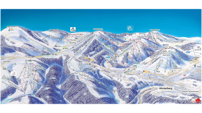 Overzicht pistes Winterberg